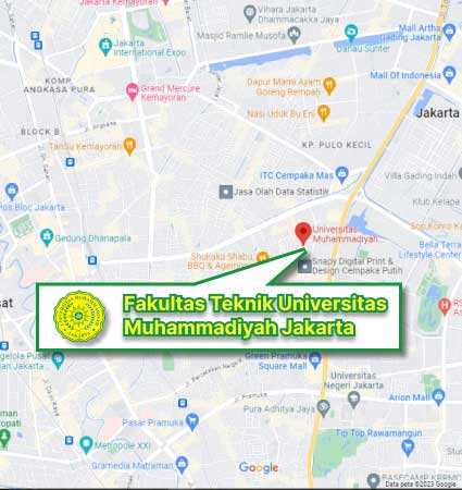 Campus Location Fakultas Teknik UMJ Nomor